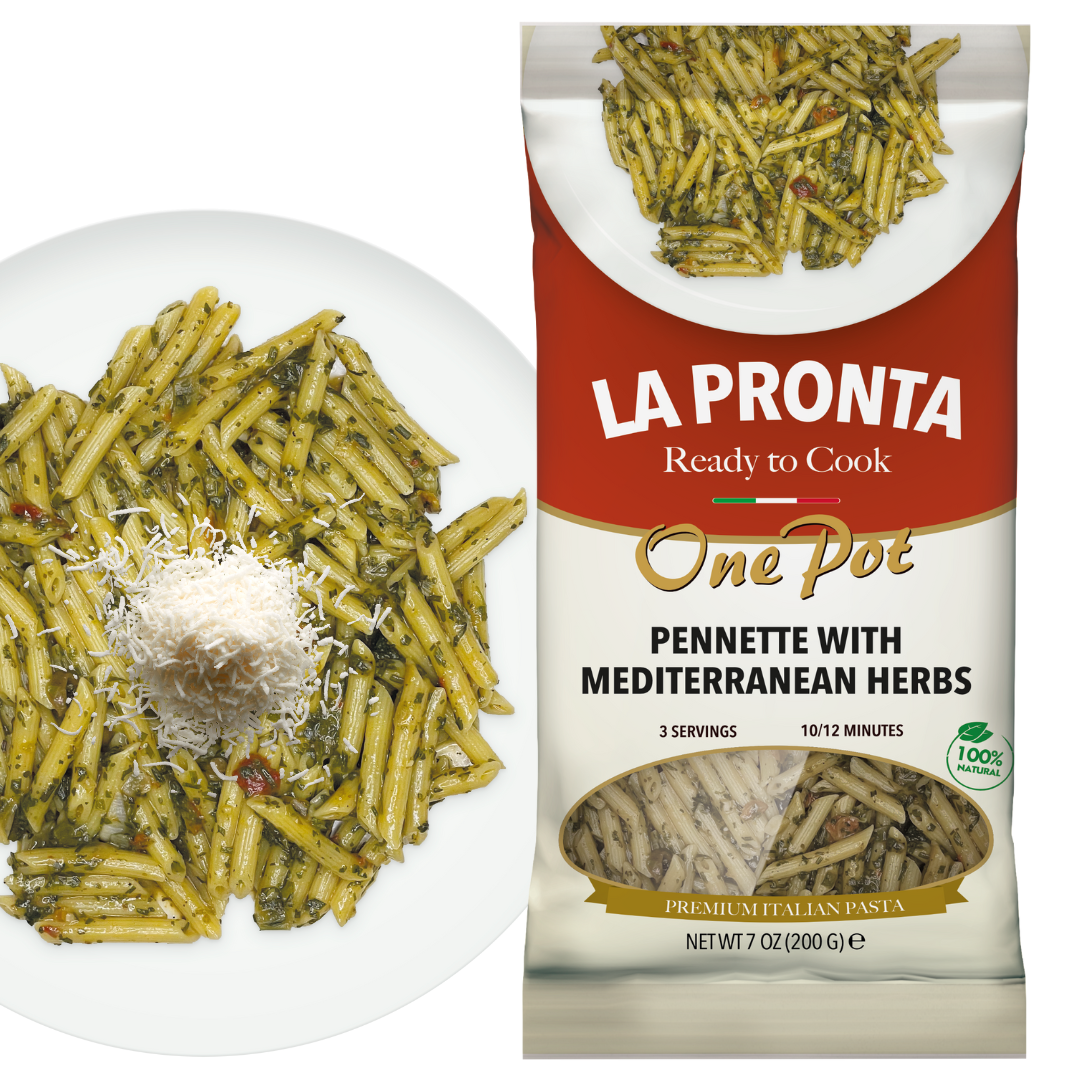 Penne Pasta with Herbs La Pronta