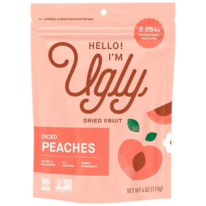 Ugly Dried Sliced Peaches