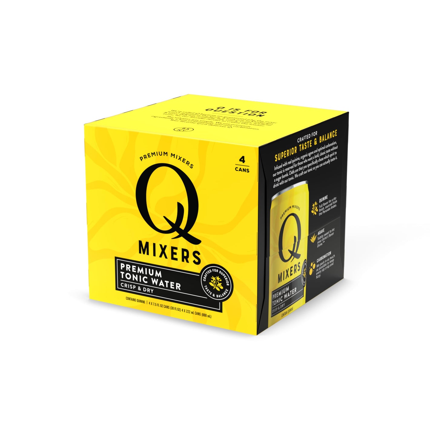 Q Tonic Water 4-Pack Cans