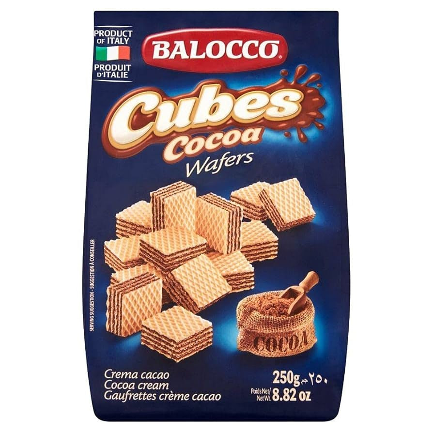 Balocco Cocoa Wafer Cubes