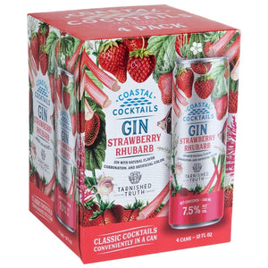 Coastal Cocktails Gin Strawberry Rhubarb