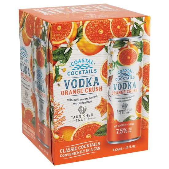 Coastal Cocktail Vodka Orange Crush - Single Can