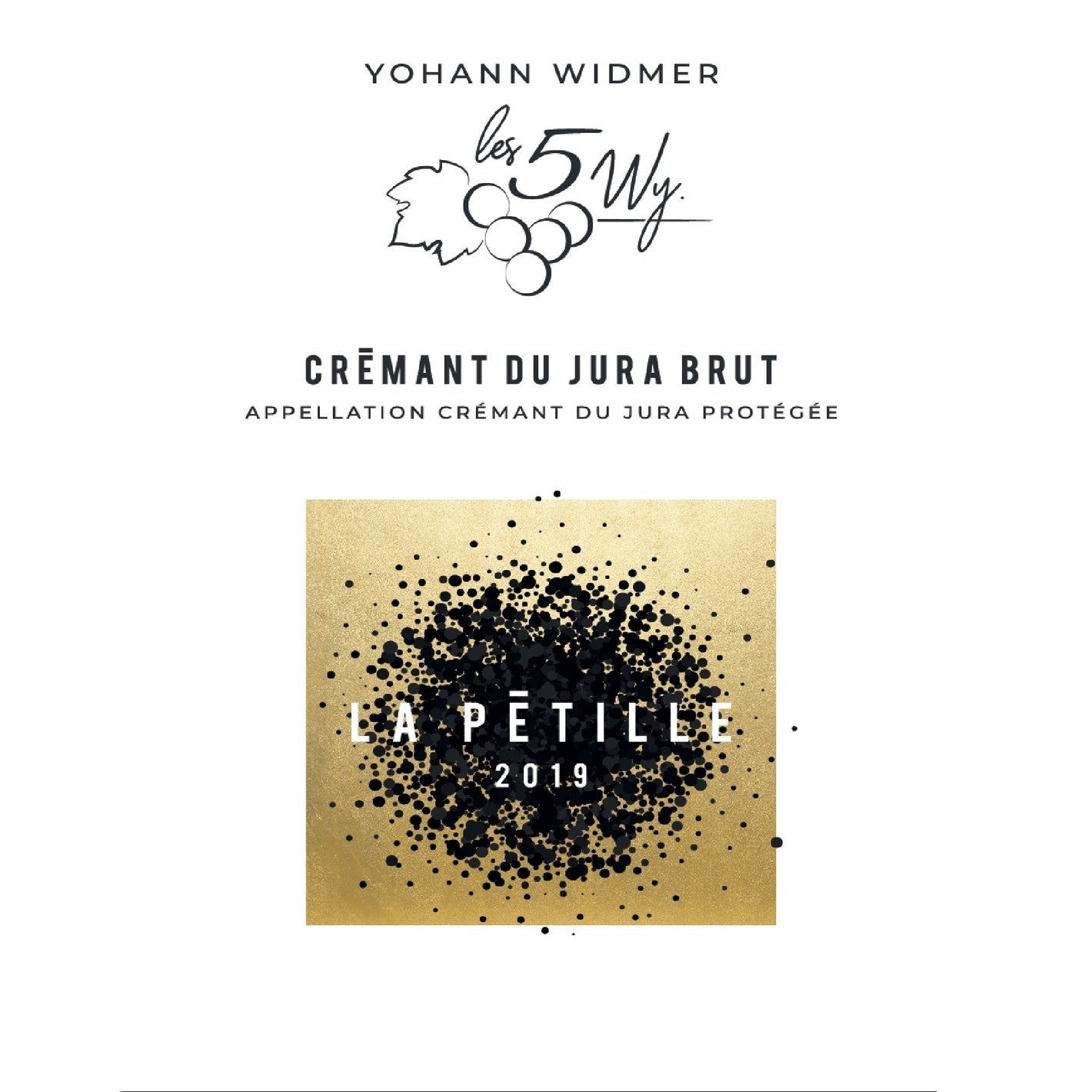 Domaine Les 5 Wy La Petille Crémant du Jura 2019