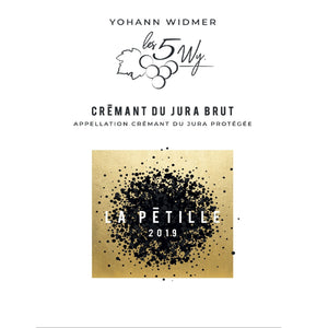 Domaine Les 5 Wy La Petille Crémant du Jura 2019
