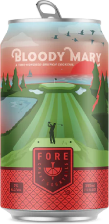 Fore Craft Cocktails Bloody Mary - Single Can