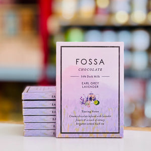 Fossa Earl Grey Lavender Dark Milk Chocolate