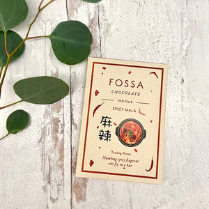 Fossa Spicy Mala Chocolate