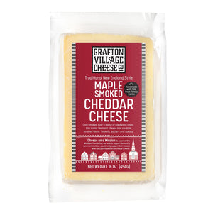 Grafton Village Maple Smoked Cheddar Cheese
