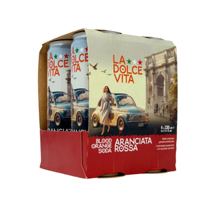 La Dolce Vita Aranciata Rossa - Italian Blood Orange Soda