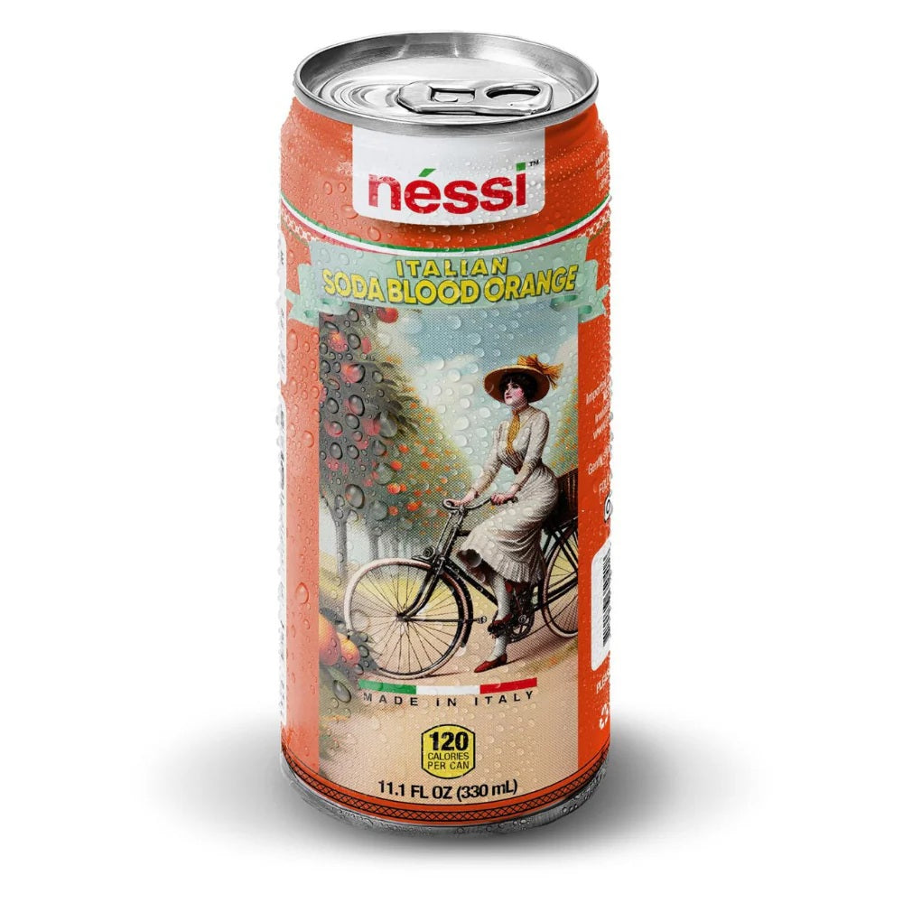Nessi Italian Blood Orange Soda - Single Can
