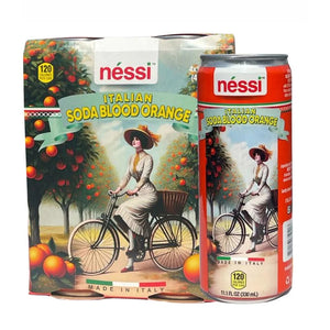 Nessi Italian Blood Orange Soda 4 pack