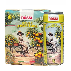 Nessi Italian Limonata Soda 4 pack