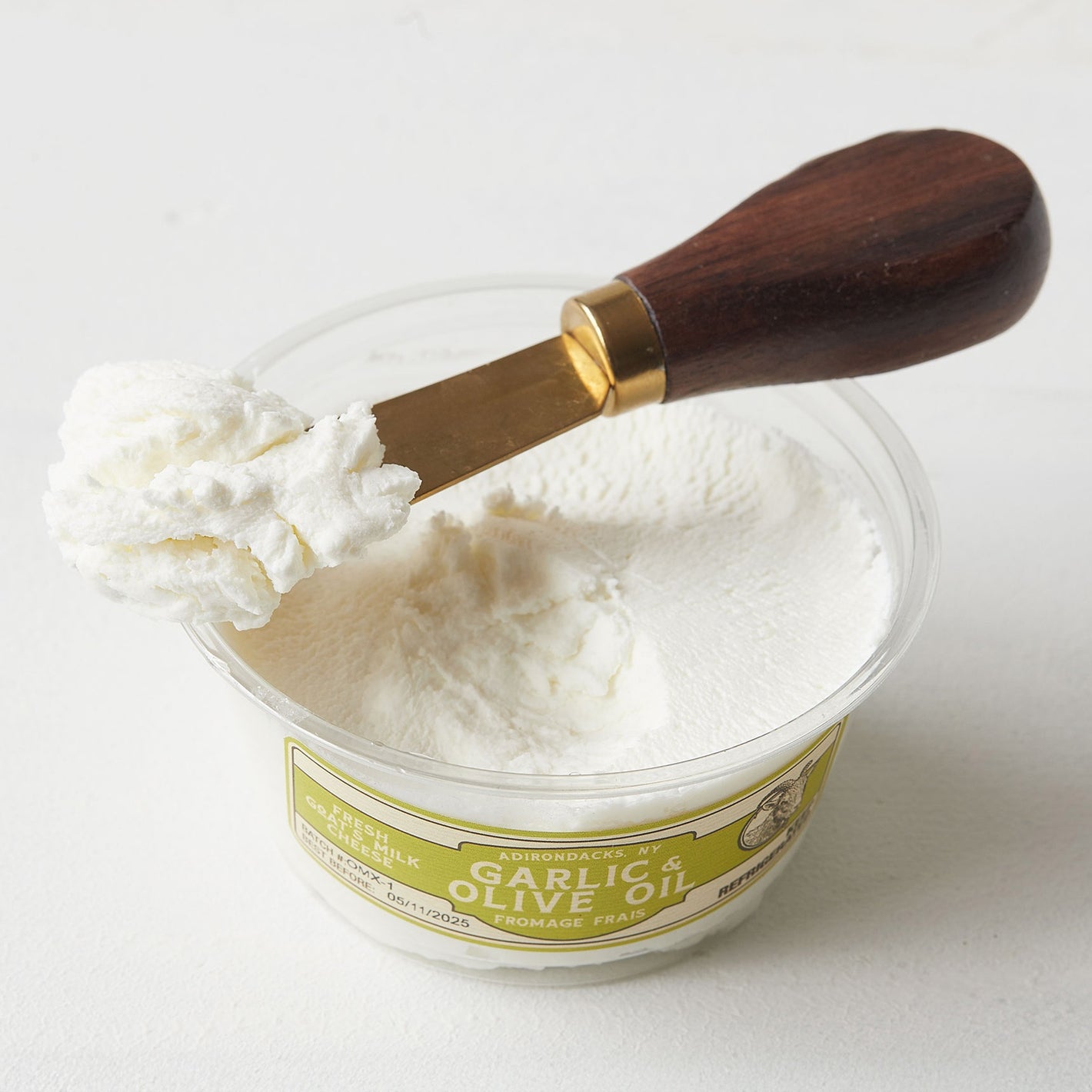 Nettle Meadow Garlic and Olive Oil Fromage