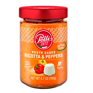 Polli Ricotta Cheese & Peppers Pesto Sauce