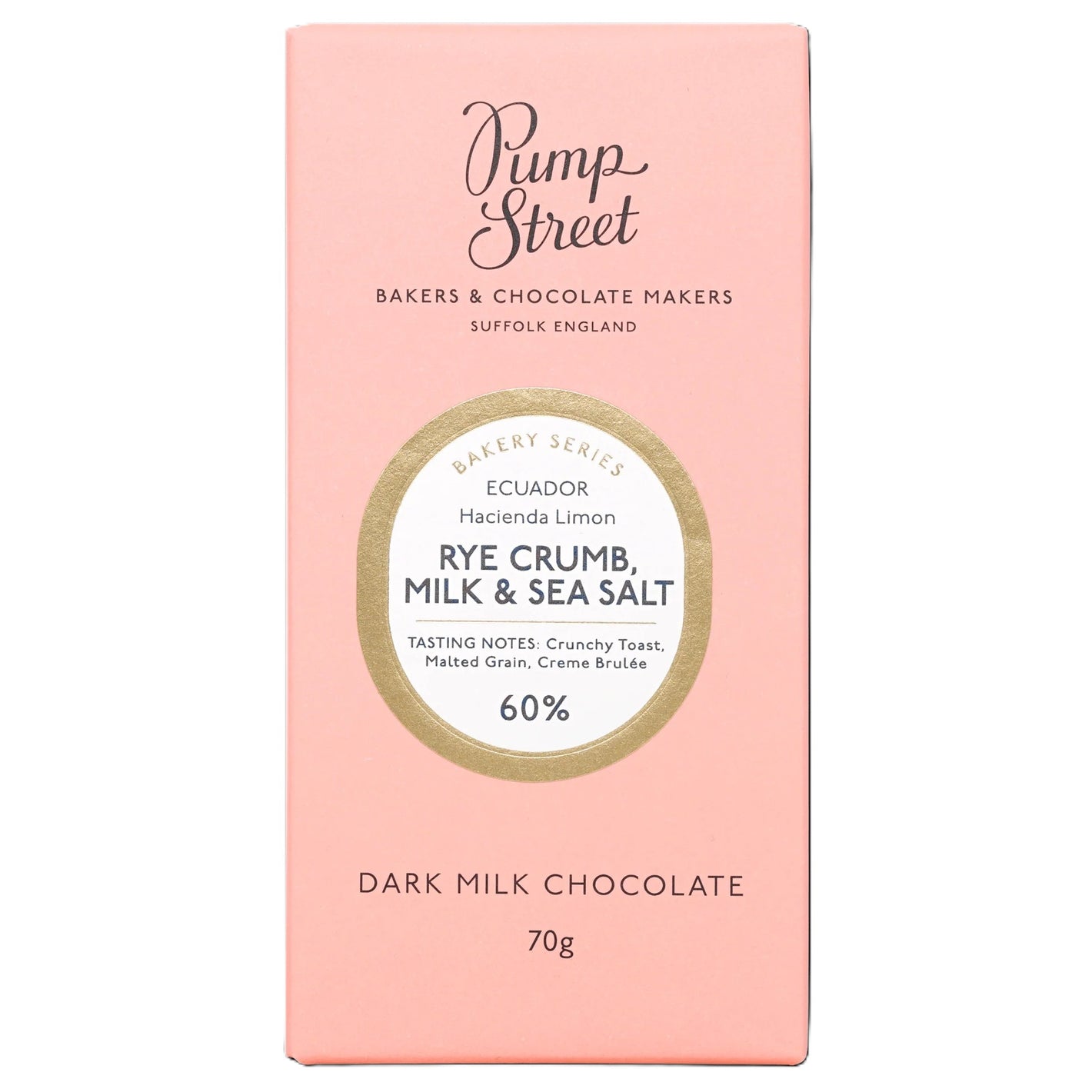 Pump Street Rye Crumb, Milk & Sea Salt