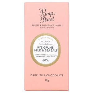 Pump Street Rye Crumb, Milk & Sea Salt