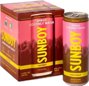 SUNBOY Spiked Coconut Water - 4-Pack