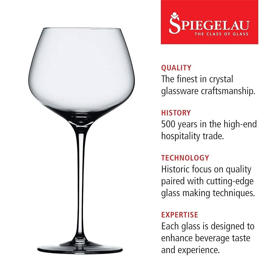 Spiegelau Willsberger Anniversary Burgundy Glass