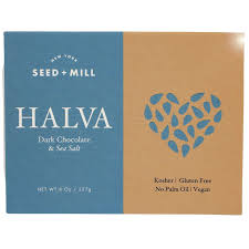 Seed and Mill Dark Chocolate Sea Salt Halva